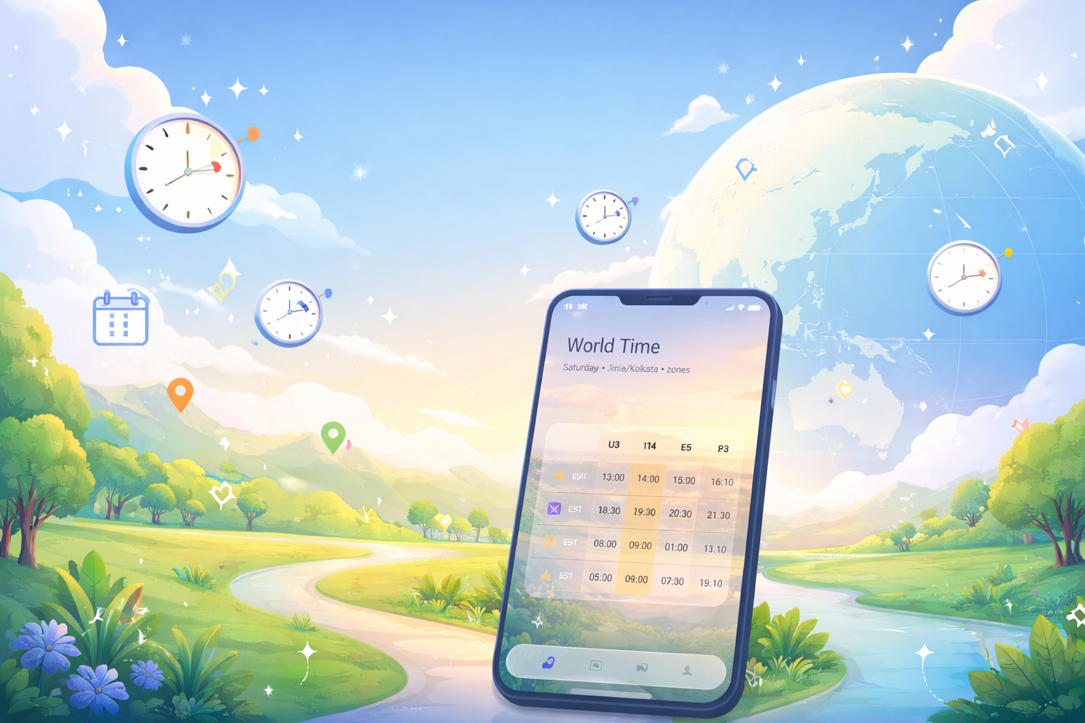 TimeTracker app screenshot